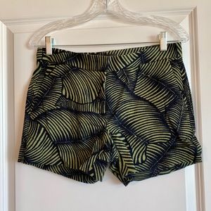 Ann Taylor palm leaf shorts